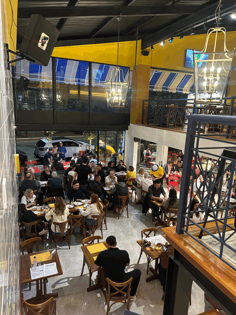 Ambiente interno do novo boteco jovem Zona Norte, o boteco bolovo