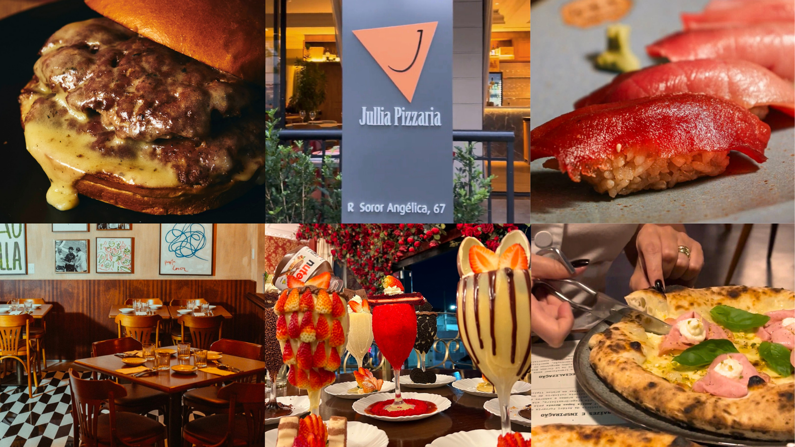 Polo gastronômico na região da Brás Leme, na Zona Norte de São Paulo
