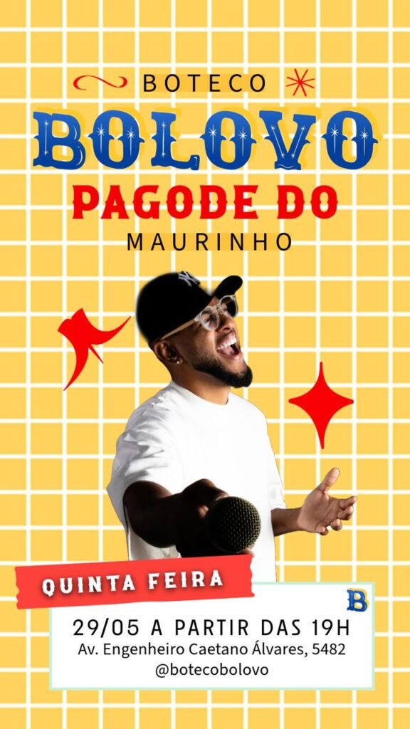 Apresentação de pagode ao vivo no Bolovo Bar em São Paulo, o novo boteco raiz no Imirim