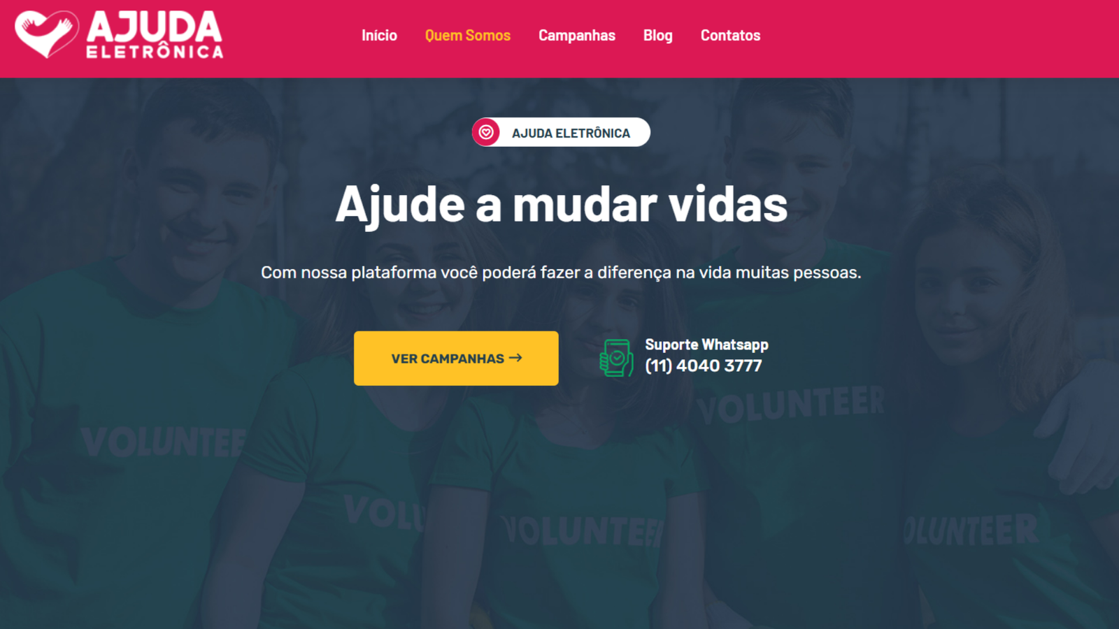 Plataforma de arrecadação de fundos criada na Zona Norte