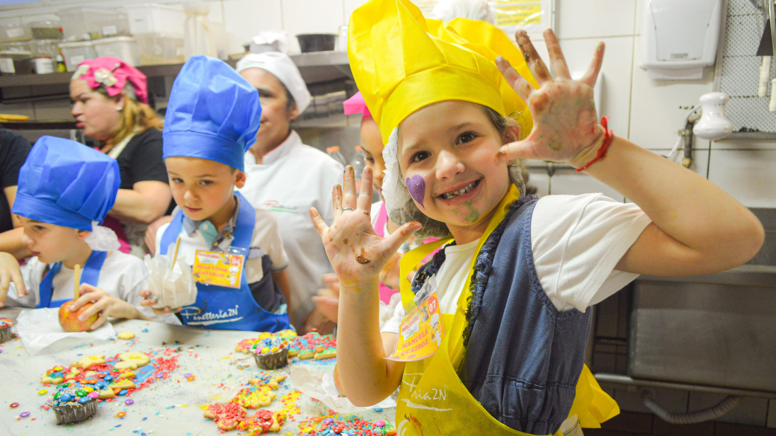 Evento padeirinhos transforma crianças em mini chefs por um dia na zona norte