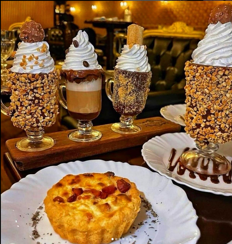 Mansion XV Café, cafeteria na zona norte com deliciosas taças de chocolate