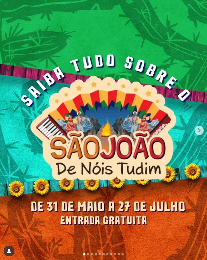 São João de Nóis Tudim, festa junina tradicional no Centro de Tradições Nordestinas
