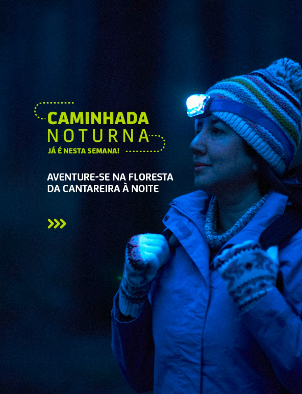 Trilha para caminhada noturna na serra da cantareira encanta moradores de são paulo