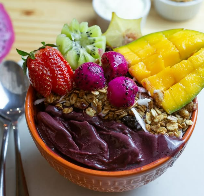 frutaria Pitaya em cardápio saudável em santana