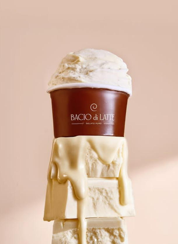 Gelateria italiana Bacio di Latte em Santana