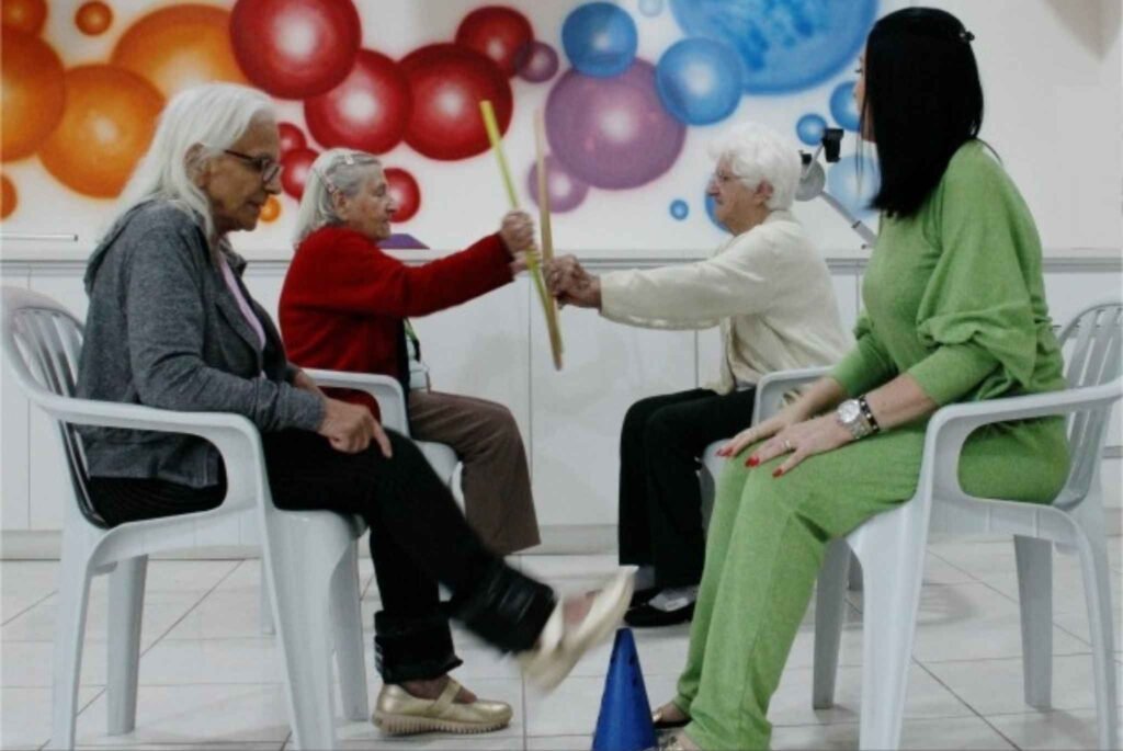 residencial para idosos com atividade física