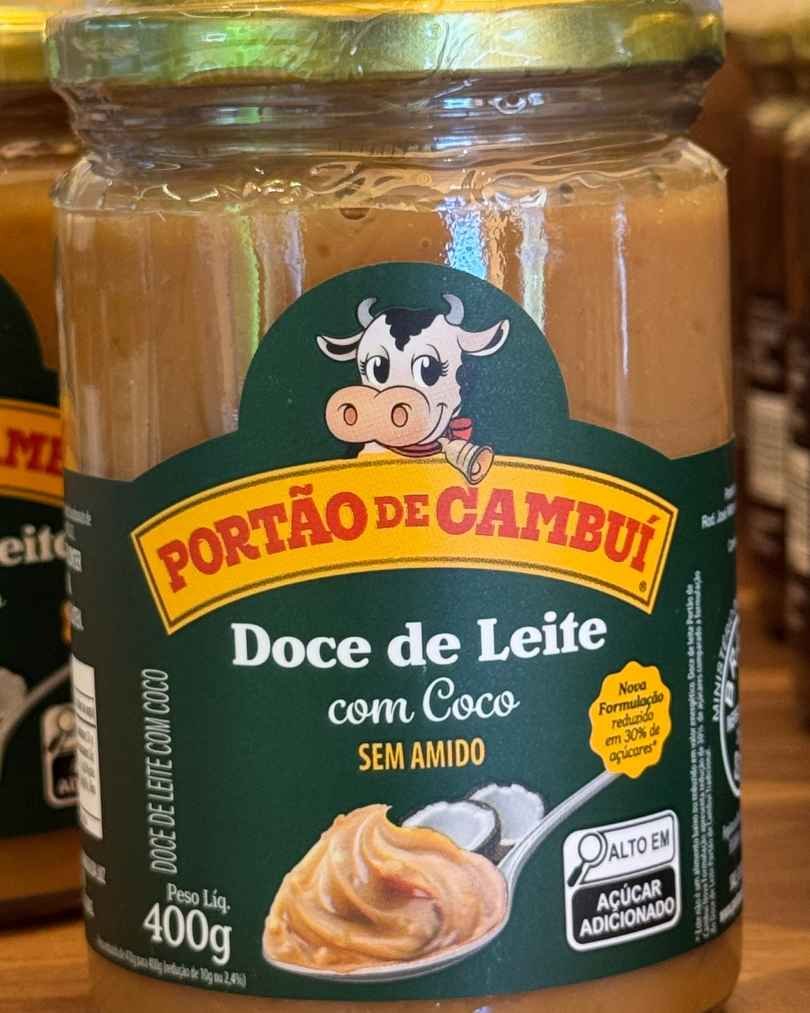 doce de leite sem amido e geleias estão disponíveis na loja Traz Pão na ZN