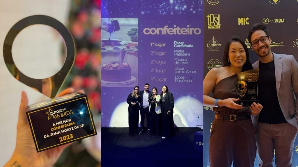 docerias premiadas na ZN pelo guiazn awards