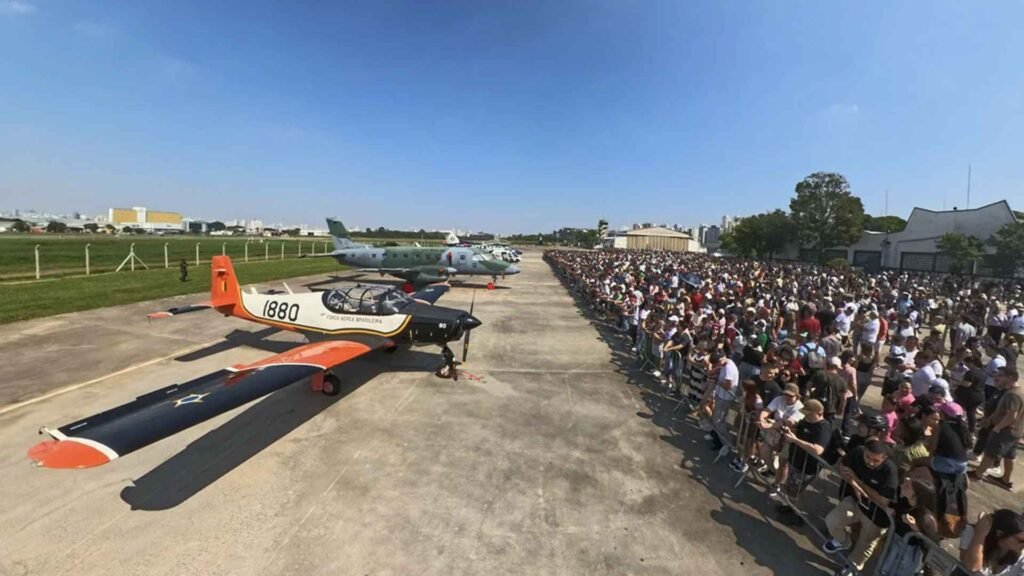 veja como foi o domingo aéreo 2026 no campo de marte